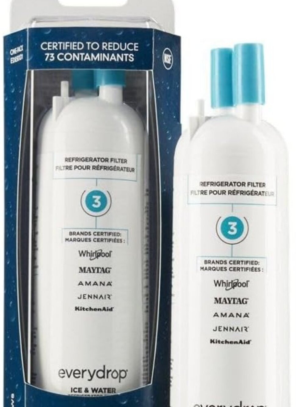 EveryDrop Refrigerator Ice & Water Filter 3 by Whirlpool EDR3RXD1